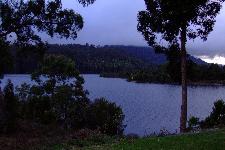 Lake Rosebery morgens